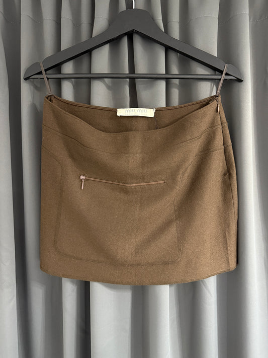 F/W 1999 Miu Miu Mini Skirt (37W)