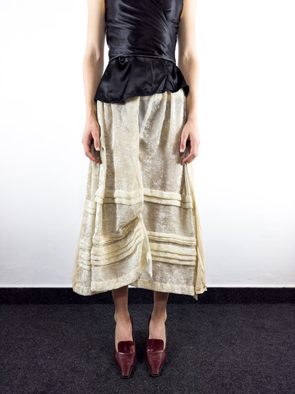 F/W 2005 Velvet Skirt (M)